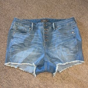 Variety of Plus Size Jean Shorts - Size 14